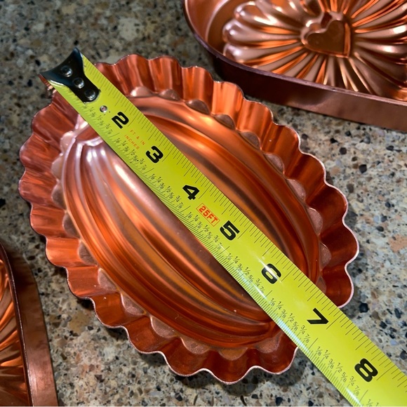 🧡3 Vintage Copper Molds - Picture 6 of 7